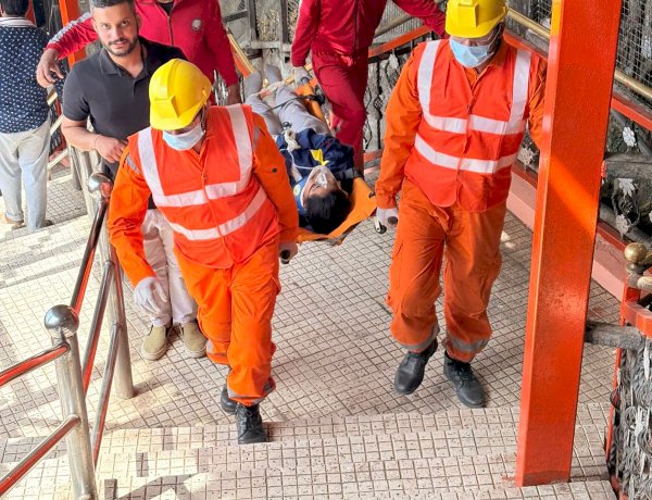 दियोटसिद्ध में चैत्र मास मेलों की तैयारियों के लिए की मॉक ड्रिल