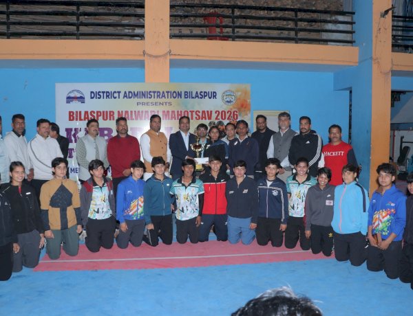 राज्य स्तरीय नलवाड़ी मेेला के दौरान आयोजित कबड्डी मुकाबले में हरियाणा की टीम विजयी