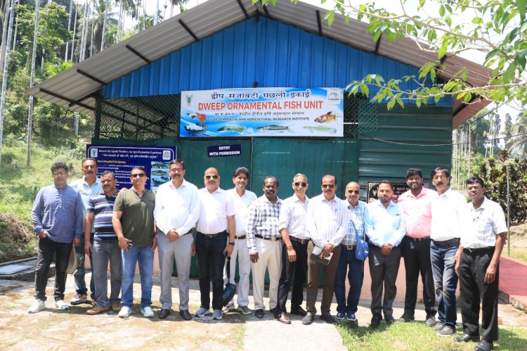 हिमाचल प्रदेश के पत्रकारों ने पोर्ट ब्लेयर में कृषि और सौर ऊर्जा की प्रगति देखी