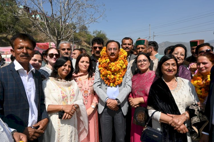 नाहन : बागवानी तथा पर्यटन व्यवसाय से सिरमौर के विकास को मिली गति - हर्षवर्धन  चौहान