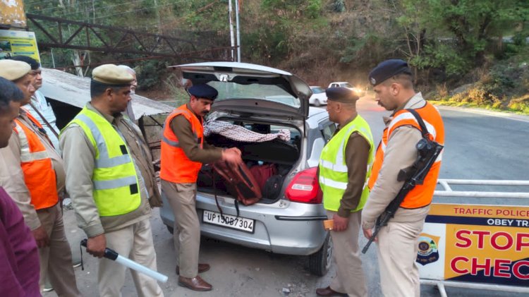 हिमाचल: 24 घण्टे में 176 नाको पर, 20,230 वाहनों की चैकिंग, 866 चालान किए, 1.221 ग्राम चरस पकड़ी....