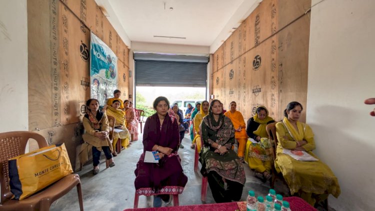 नाबार्ड द्वारा घनाल में स्वयं सहायता समूहों के लिए प्रशिक्षण कार्यक्रम आयोजित