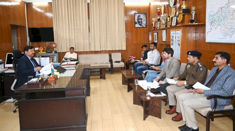 शिमला: 2 महीने में, 42 हादसे, 19 मौतें, डीसी ने सड़क सुरक्षा की बैठक में जारी किए आंकड़े..