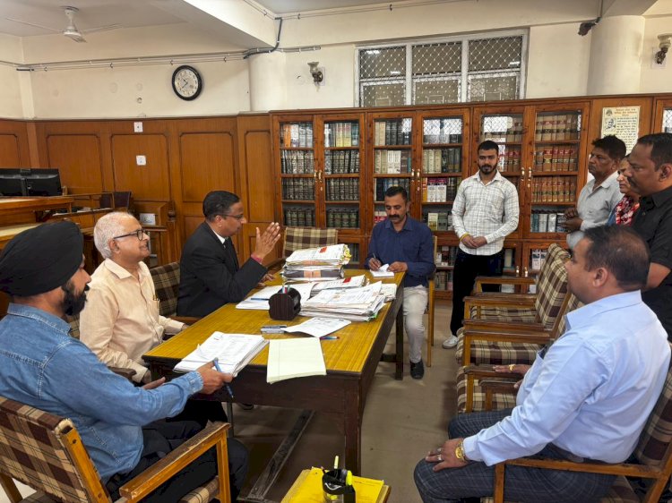 नाहन में नेशनल लोक अदालत का आयोजन, 1165 मामले निपटे, 5.77 करोड़ रुपये का समझौता