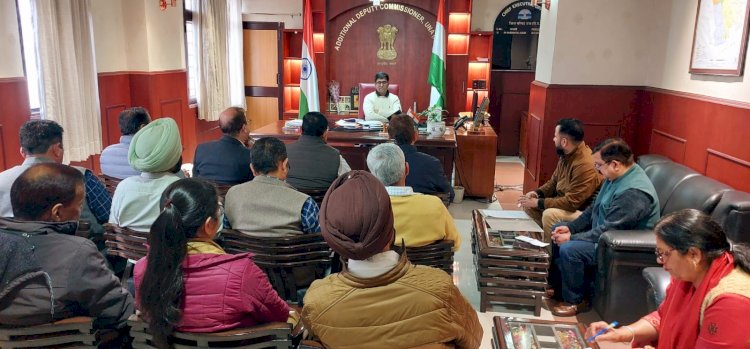 स्वच्छ भारत मिशन के अंतर्गत संचालित विकास कार्यों को निर्धारित समय-सीमा के भीतर पूरा करें : अतिरिक्त उपायुक्त