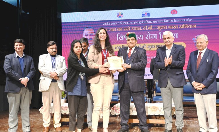 टीबी-मुक्त भारत के लक्ष्य को हासिल करने के लिए प्रदेश सरकार प्रतिबद्ध - डॉ शांडिल