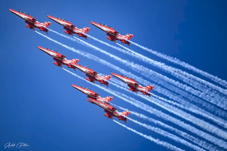 सुजानपुर में वायु सेना के एयर शो की तैयारियां पूरीं, 4 विमानों ने भरी प्रैक्टिस उड़ानें