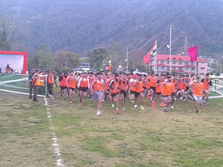 पंडोह में अग्निवीर भर्ती रैली में मंडी जिला के 399 युवा अभ्यर्थी हुए शामिल