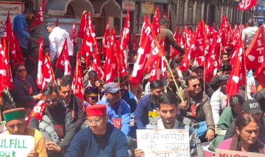 108 एवं 102 एंबुलेंस कर्मचारी यूनियन की पांच दिवसीय हड़ताल शुरू