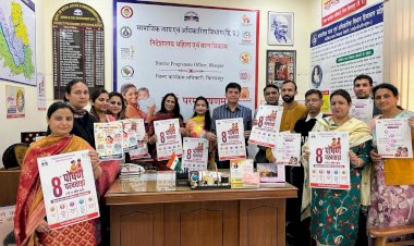 जिला के 1111 आंगनवाड़ी केन्द्रों में 9 से 23 अप्रैल तक मनाया जाएगा पोषण पखवाड़ा