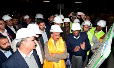 मुख्यमंत्री ने शोंगटोंग - कड़छम जलविद्युत परियोजना की प्रगति की समीक्षा की