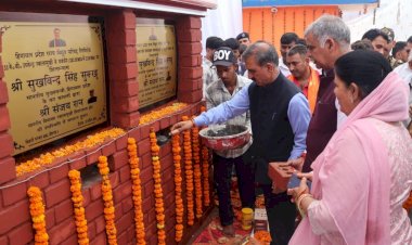 मुख्यमंत्री ने ज्वालामुखी में विद्युत मंडल और उपमंडल कार्यालय भवन के निर्माण कार्य का किया शिलान्यास