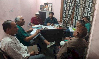 नाहन: सीपीएम की निकाय चुनाव पर चर्चा....