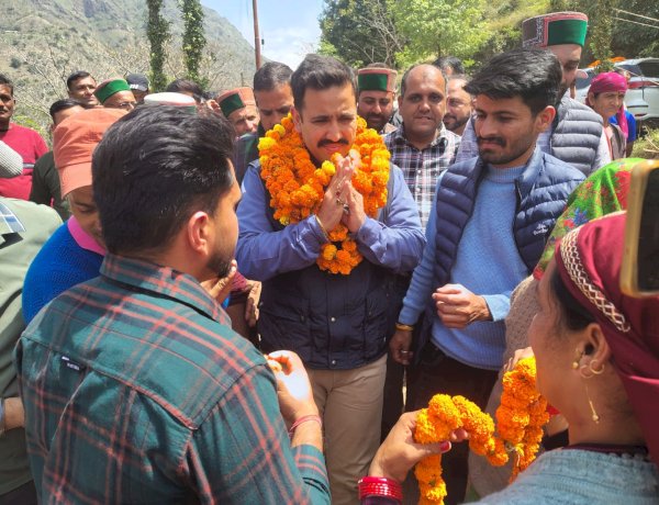 अप्पर जैशीधार संपर्क सड़क के निर्माण पर खर्च होंगे 3.20 करोड़ – विक्रमादित्य सिंह