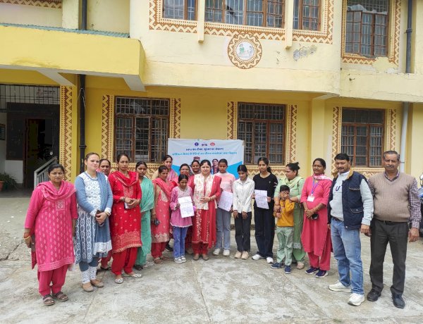 हमीरपुर में 187 लड़कियों ने लगवाए एचपीवी के टीके