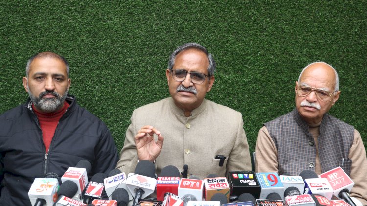 चेस्टर हिल घोटाले की हाई कोर्ट जज से जांच हो—भ्रष्टाचार पर मुख्यमंत्री की चुप्पी क्यों?: रणधीर शर्मा