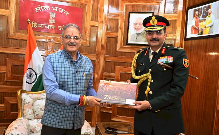 जीओसी-इन-सी, आरट्रेक ने राज्यपाल से की भेंट