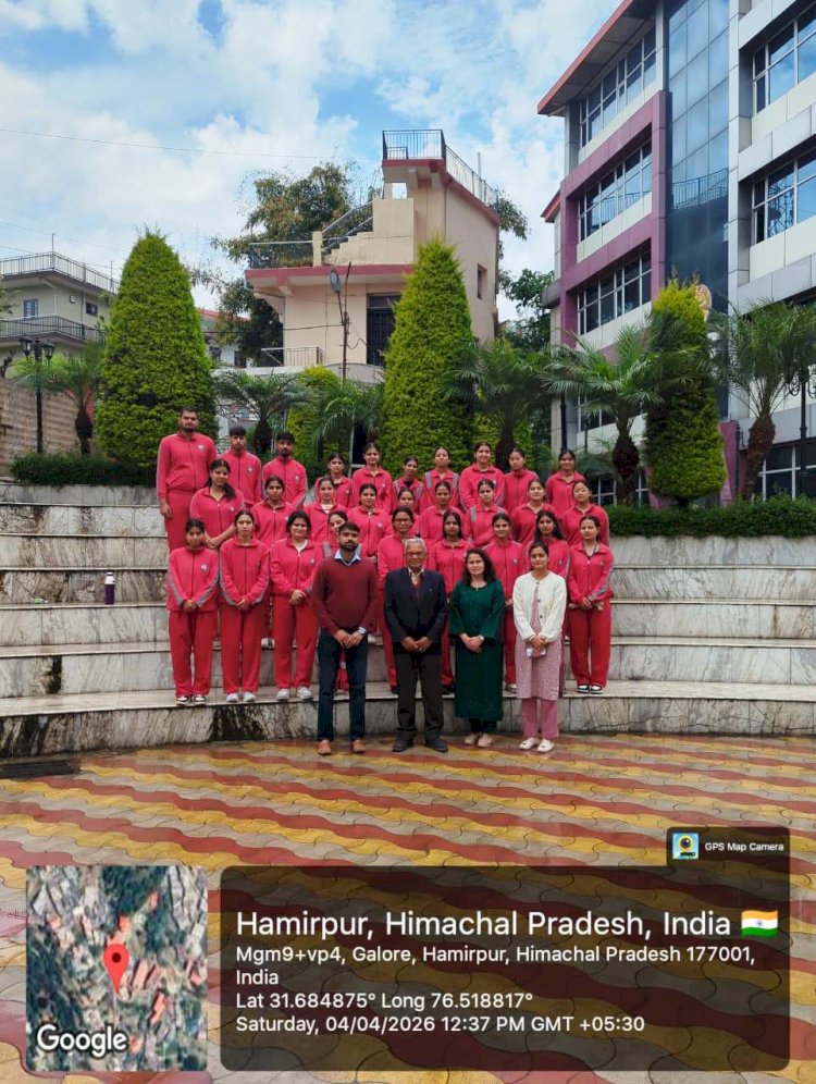 गौतम महाविद्यालय में शेक आउट ड्रिल का आयोजन