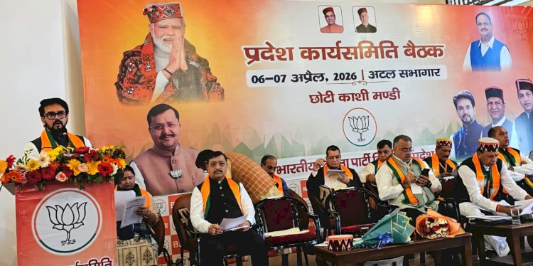 मोदी सरकार के नेतृत्व में भारत ने रचा विकास का स्वर्णिम दशक”—अनुराग ठाकुर