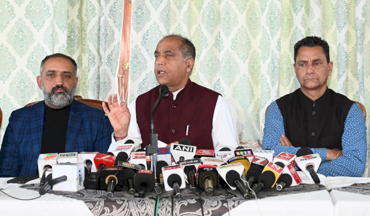 19 वर्षीय छात्रा की निर्मम हत्या ने हिमाचल को झकझोरा—प्रदेश में कानून व्यवस्था पूरी तरह चरमराई: जयराम ठाकुर”