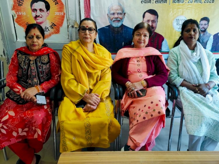 नारी शक्ति वंदन अधिनियम महिलाओं के सम्मान, स्वास्थ्य और गरिमा को देगा नई दिशा: रश्मि धर सूद