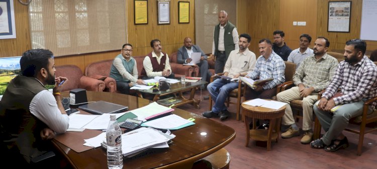 कसोल में ठोस कचरा प्रबंधन  प्लांट को जल्द क्रियाशील करने के लिए बैठक आयोजित