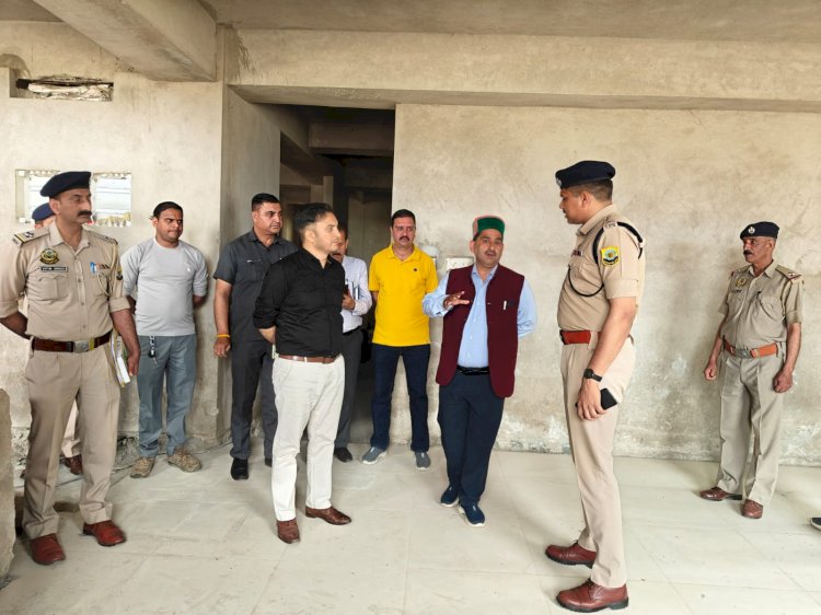 31 जुलाई तक तैयार होगा शाहपुर का मॉडर्न थाना भवन: केवल सिंह पठानिया