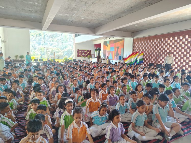 अरिहंत इंटरनेशनल स्कूल, नाहन में पृथ्वी दिवस पर जागरूकता की अनूठी पहल.....