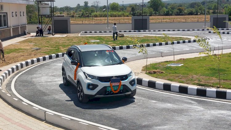 प्रदेश को मिला पहला ऑटोमेटिड ड्राइविंग टेस्ट ट्रैक एवं ट्रैफिक पार्क, उपमुख्यमंत्री ने 9 करोड़ की परियोजना का किया लोकार्पण