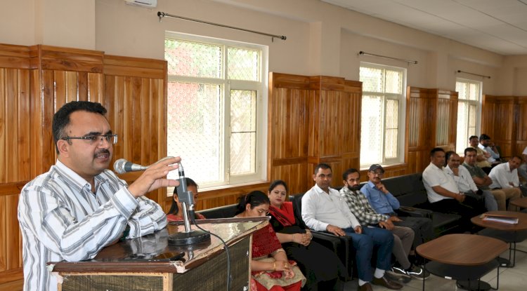 नाहन : नगरपालिका परिषद नाहन चुनाव हेतु एक दिवसीय पूर्वाभ्यास प्रशिक्षण शिविर आयोजित