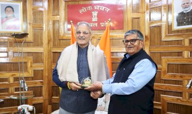 पंजाब के राज्यपाल ने कविन्द्र गुप्ता से लोक भवन में शिष्टाचार भेंट की