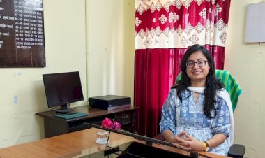 नाहन : नई जिला युवा अधिकारी अमृषा शर्मा ने संभाला कार्यभार