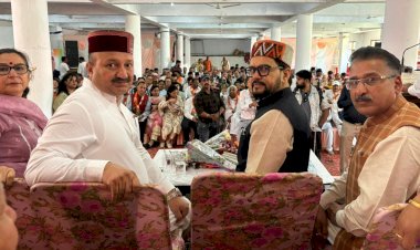 हिमाचल में “यारां दी सरकार” चला रही कांग्रेस, जनता पर चढ़ाया ₹1.12 लाख करोड़ से अधिक का कर्ज : अनुराग ठाकुर