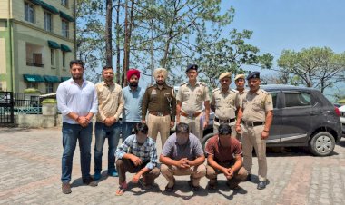 नाहन:कोलर मारपीट कांड में हरियाणा से दबोचे मास्टरमाइंड समेत तीन आरोपी,4 दिन के रिमांड में..