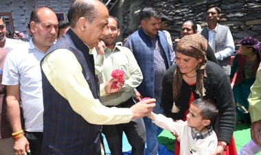 पूरे हिमाचल में विकास पर पूर्ण विराम, फिर कांग्रेस को वोट क्यों दे जनता : जयराम ठाकुर