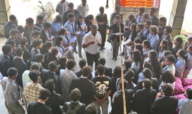 शैक्षिक भ्रमण पर छात्रों ने जानी कृषि उत्पादों के विपणन और भंडारण की प्रक्रिया