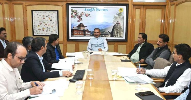 मुख्यमंत्री ने एचपीएमसी को सेब खरीद के लिए समुचित व्यवस्था करने के दिए निर्देश
