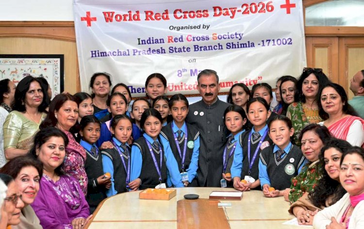 मुख्यमंत्री ने रेडक्रॉस दिवस पर उदारतापूर्वक अंशदान करने का आह्वान किया