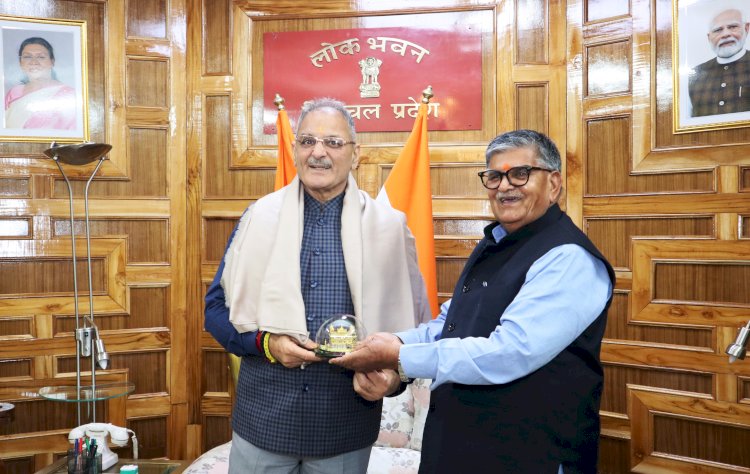 पंजाब के राज्यपाल ने कविन्द्र गुप्ता से लोक भवन में शिष्टाचार भेंट की