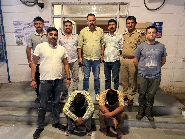 नाहन: कार में आग लगाने के मामले 2 आरोपी पांवटा पुलिस ने दबोचे...