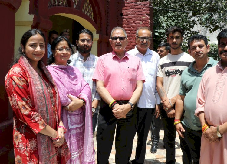 पंडित प्रेमनाथ डोगरा जम्मू-कश्मीर के भारत में एकीकरण के सच्चे शिल्पकार: राज्यपाल