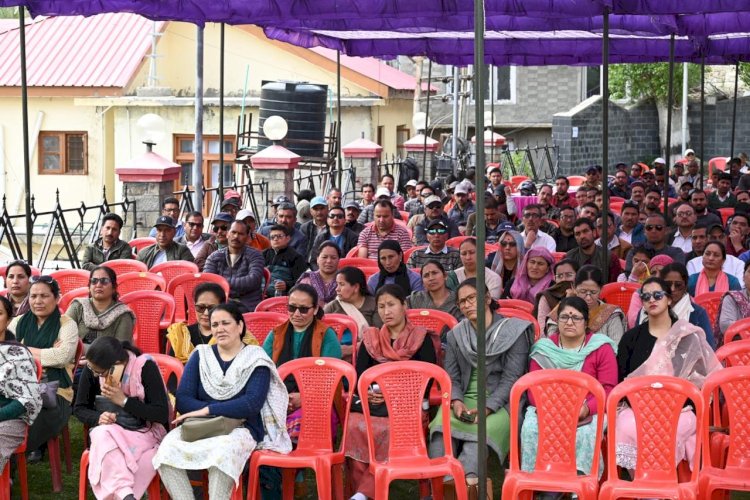 पंचायती राज संस्थाओं के चुनाव को लेकर मतदान कर्मियों का   दूसरा चुनावी पूर्वाभ्यास आयोजित