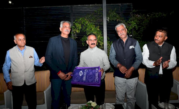 पर्यटन को प्रोत्साहित करने के लिए हर संभव प्रयास कर रही है सरकारः शिमला होटल एंड रेस्टोरेंट एसोसिएशन के कार्यक्रम में शामिल हुए मुख्यमंत्री