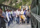 सीमावर्ती ग्राम पंचायत ठंगी के गावं लम्बर में 2 करोड़ रुपये की लागत से निर्मित बैली ब्रिज का किया लोकार्पण
