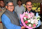 मुख्यमंत्री ने पंजाब के राज्यपाल के समक्ष हिमाचल प्रदेश से जुड़े महत्त्वपूर्ण मुद्दे उठाए