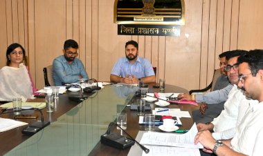 उपायुक्त ने दिए मुख्यमंत्री सेवा संकल्प हेल्पलाइन पर प्राप्त शिकायतों के त्वरित निपटारे के निर्देश