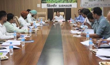 नाहन : यूको आरसेटी की जिला स्तरीय समीक्षा समिति एवं जिला सलाहकार समिति की त्रैमासिक बैठक आयोजित....