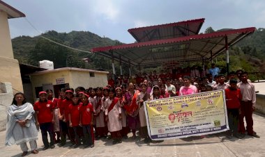 नाहन : मिशन शक्ति के तहत बैचर बाग़  विद्यालय में आयोजित हुआ जागरूकता शिविर