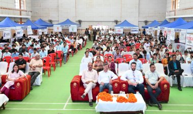 …मैगा जॉब फेयर का शुभारंभ… पहली जॉब को एक ट्रेनिंग समझें, स्किल अपग्रेड करे  : राजेश धर्माणी