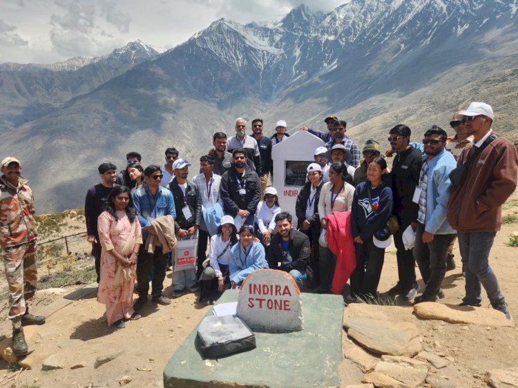 विकसित वाइब्रेंट विलेज कार्यक्रम के प्रतिभागियों ने किया शिपकी ला का दौरा